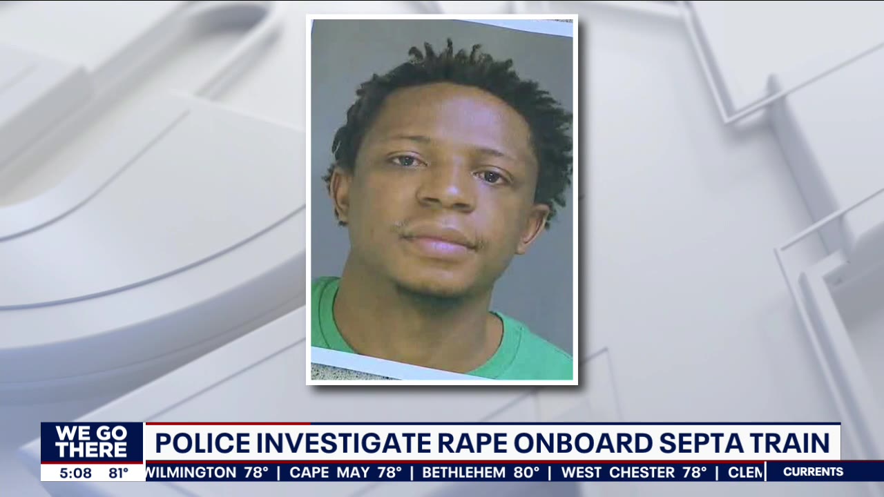 Man facing rape charges in sexual assault aboard crowded SEPTA train, police say
